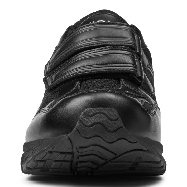 Vionic Trainers Ireland - Albert Walker Black - Mens Shoes For Sale | PADTV-3281